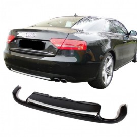 Audi A5 8P3 2008 - 2011 Sportback Arka Tampon Eki - Difüzör (Plastik)